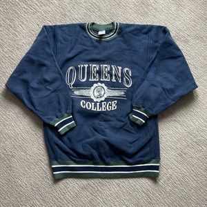 Queens College Champion Crewneck XL